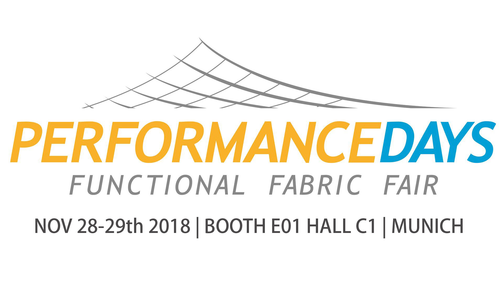 FUNCTIONAL FABRIC SHOW- PERFORMANCE DAYS MUNICH NOV 28-29th 2018