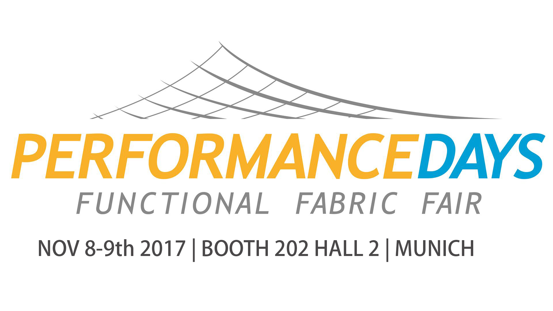 FUNCTIONAL FABRIC SHOW- PERFORMANCE DAYS MUNICH NOV 8-9th 2017